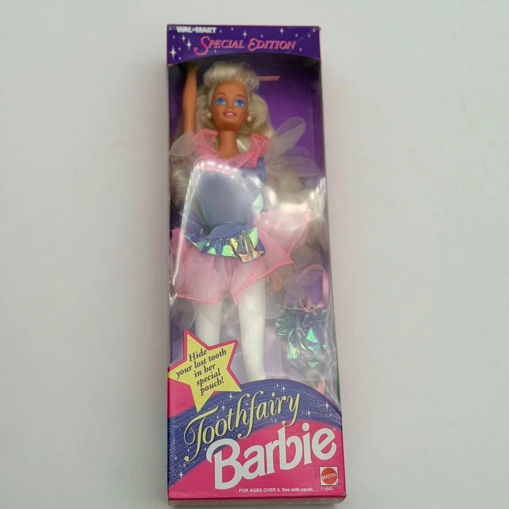 Vintage 1993 Toothfairy Barbie Doll Special Edition Walmart Mattel 11645 NIB